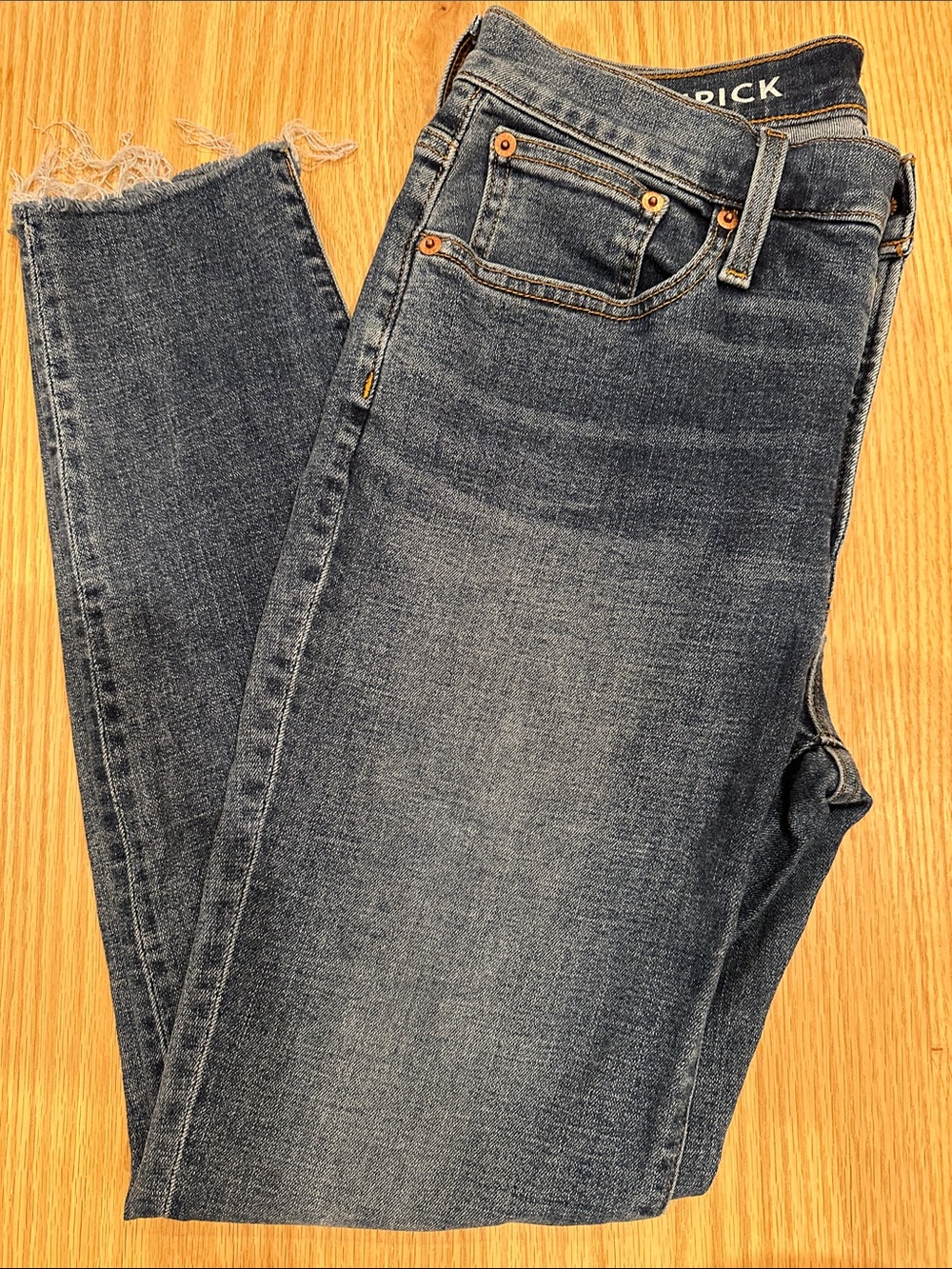 J. Crew 9” Toothpick Jeans